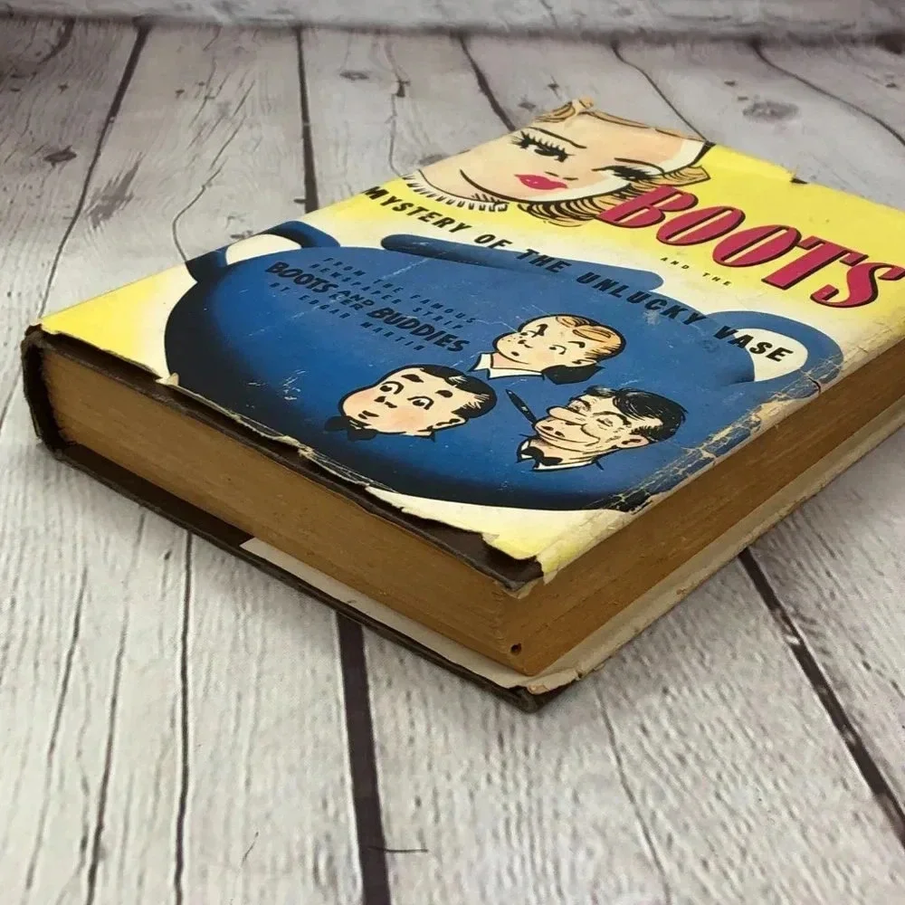 vintage 1943 boots and the mystery of the unlucky case book